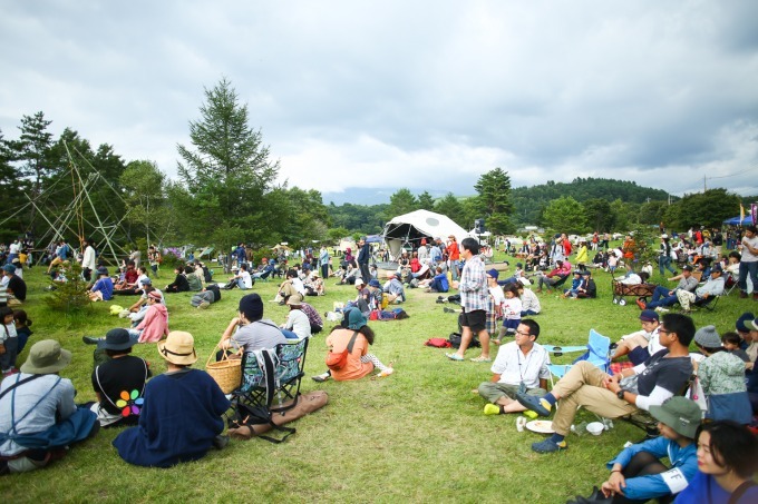 アーバンリサーチ主催のキャンプフェスが群馬で - 熱気球やLeeによるタイダイ染め体験｜写真10