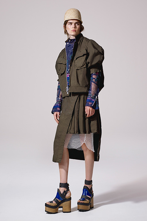 サカイ(sacai) 2017年リゾートウィメンズコレクション