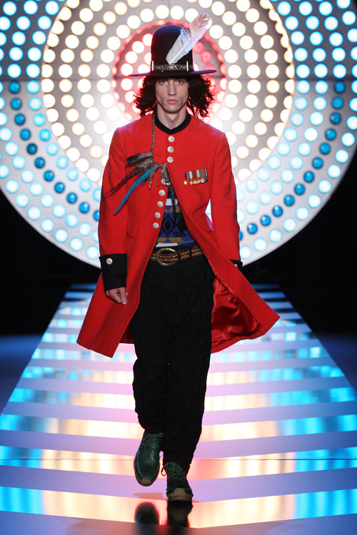 ロンドンポップアートシーン全盛期のスタイルが蘇る-ジョン ガリアーノ オム(JOHN GALLIANO HOMME)の2012年 春夏コレクション コピー