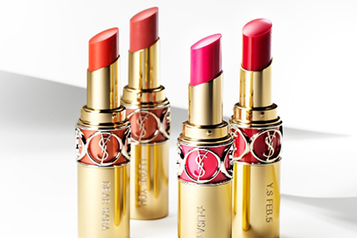 イヴ・サンローラン・ボーテのリップ専用限定ショップが全国10ヶ所にオープン、無料の刻印サービスも