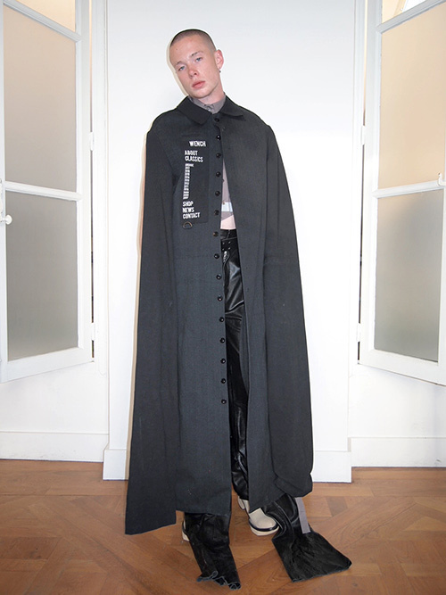 フッド バイ エアー 2017年春夏｜male ケープ