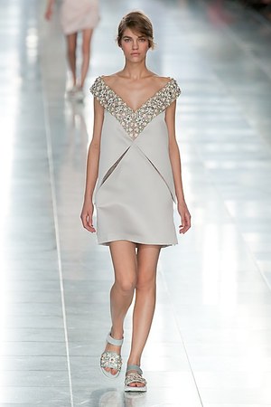 クリストファーケイン 2012年春夏コレクション - 繊細で美しく輝くプリントで観客を魅了｜写真34