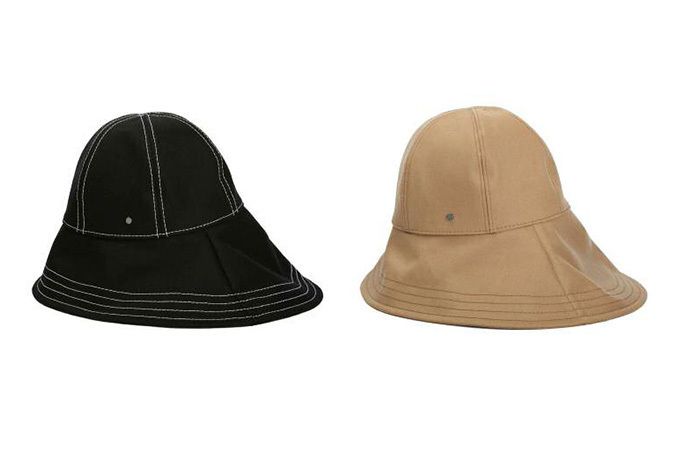 マッキントッシュ×メゾン ミッシェル、ユニセックスの帽子3型 - ゴム引きコットンで完全防水に｜写真1