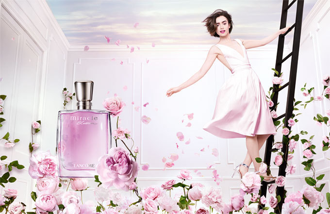 ランコムの人気香水「ミ・ラ・ク」から新作「ミ・ラ・クブラッサム」バラのつぼみが優雅に舞う | 写真