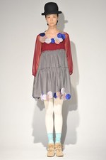 ガーリーでノスタルジックな花柄の世界 - sunaokuwahara(スナオクワハラ) 2012年春夏コレクション｜写真69