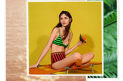 スイムウェア｜ステラ マッカートニー初のスイムウェア - ストライプやアニマル柄、チャームの装飾など