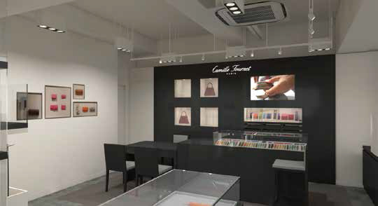 仏レザーブランド「カミーユ・フォルネ」日本初直営ブティックが銀座に、メンズ＆レディースを同時展開 | 写真