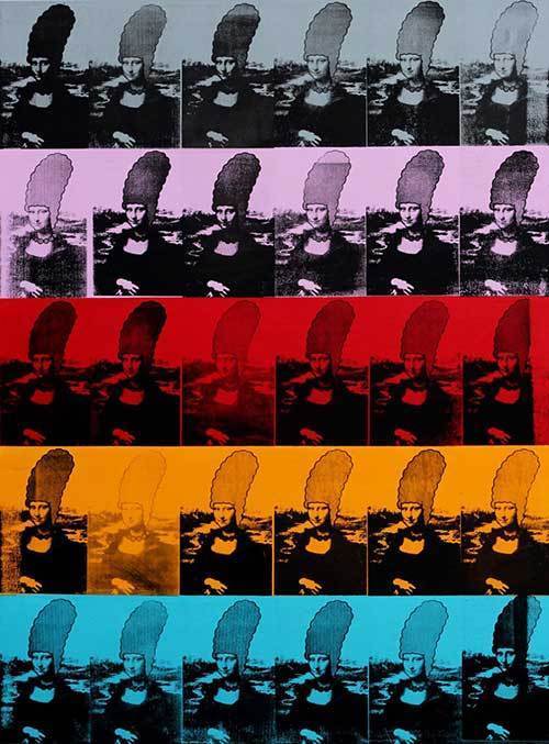 グラフィティアーティスト、ニック・ウォーカーの個展が渋谷で - モナリザ×シンプソンズの作品など｜写真4