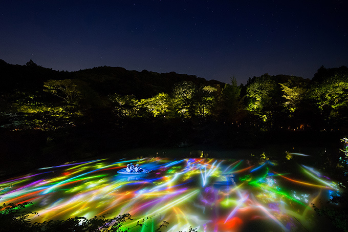 5,000個の竹灯篭が灯る「納涼 竹あかり」佐賀の日本庭園・御船山楽園で - チームラボも参加｜写真17