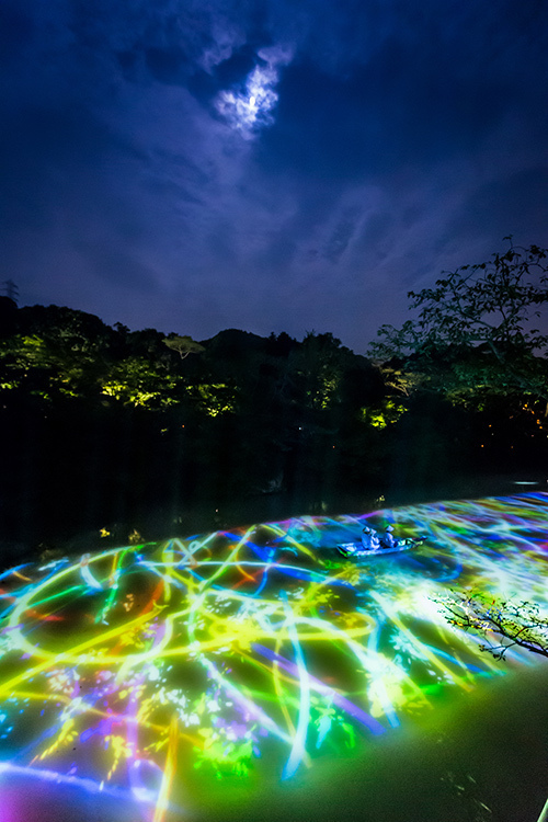 5,000個の竹灯篭が灯る「納涼 竹あかり」佐賀の日本庭園・御船山楽園で - チームラボも参加｜写真18