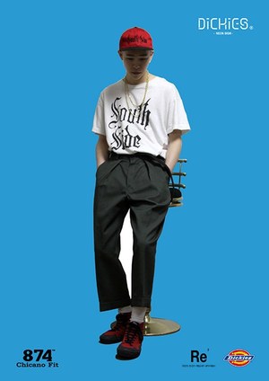 neon sign ネオンサイン　dickies チノパン　リメイク