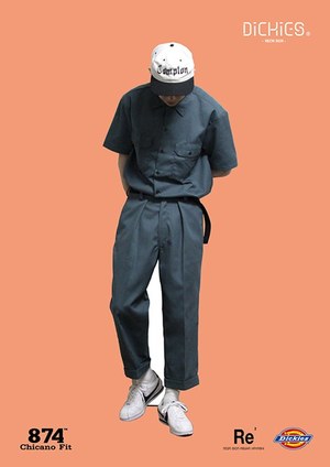 neon sign ネオンサイン　dickies チノパン　リメイク