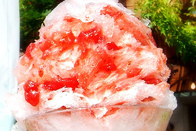 「日光天然の氷 四代目徳次郎」