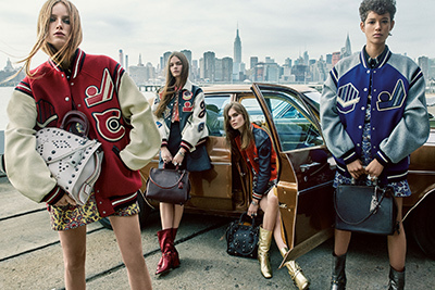 コーチ 16年秋冬ビジュアル - NYCに生きるフェミニンかつタフな“コーチ・ギャング”