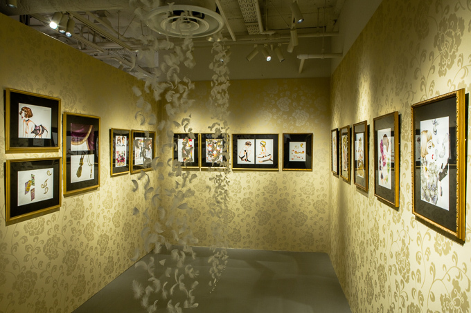 安野モヨコの展覧会『STRIP!』池袋・パルコミュージアムで - 全仕事を網羅する大規模展｜写真9