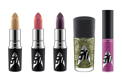 M·A·C×『スタートレック』コラボコスメ、銀河のように煌めくグロスやネイル