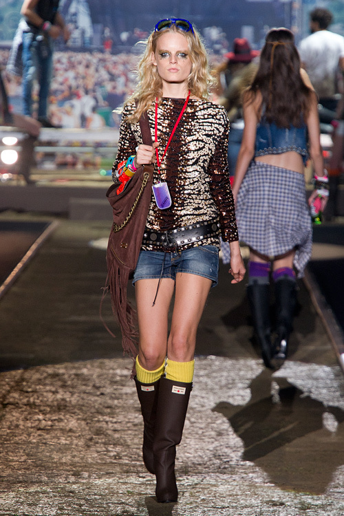 ディースクエアード(DSQUARED2) 2012年春夏ウィメンズコレクション シルエット - 写真4