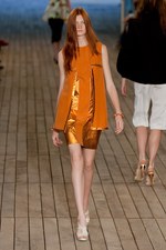 異素材を組み合わせてユニークなルックを演出　コムーン(COMMUUN)、2012年春夏コレクション｜写真20