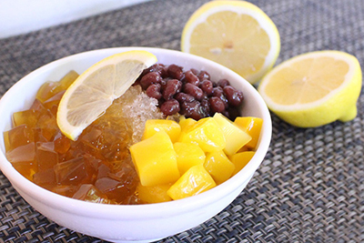 台湾発カフェ・春水堂(チュンスイタン)横浜ポルタ店オープン、限定メニューの氷ぜんざい×愛玉ゼリーも