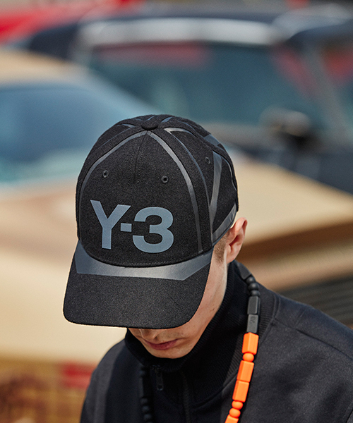 Y-3、16年秋冬の新作小物 - オールブラックのキャップやニット帽、オレンジのロゴベルトも｜写真1