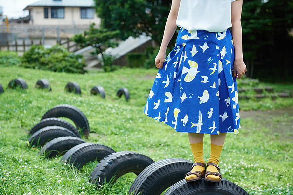 手紙社主催「布博スカート展」が東京・町田で - 18種類から選ぶスカート受注会、セモーとのコラボも | 写真