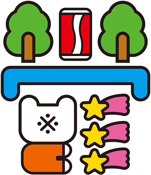 天久聖一×よシまるシンの「ロゴゴ展」が神田で開催 - 文字を意図的に“誤解釈”したポップなロゴ作品 | 写真