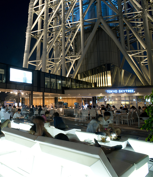 東京スカイツリータウン 見上げるビアガーデン 634個の風鈴に飾られた東京スカイツリー風鈴回廊も ファッションプレス 東京スカイツリータウン 見上げるビアガーデン 634個の風鈴に飾られた東京スカイツリー風鈴回廊も ファッションプレス