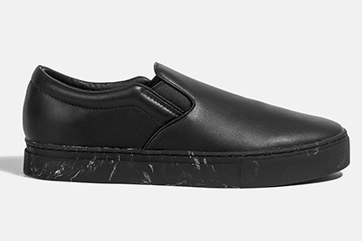 サタデーズ ニューヨークシティ 16年秋の新作スニーカー - ソールをマーブル柄に、ボアのインソール