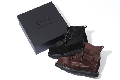 ミハラヤスヒロ×EXILE NAOTOのスタジオ セブン、ジャイアントトレッキングブーツ発売