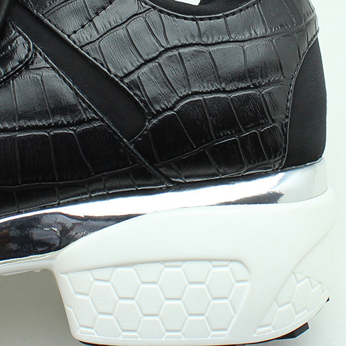 ジェフリーキャンベル、厚底ソールの新作スニーカー - 型押し合皮を合わせたラグジュアリーな一足 | 写真