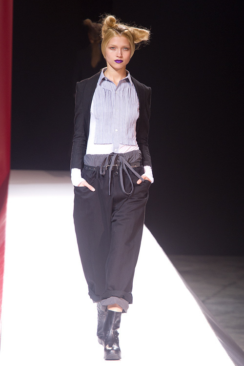 ヨウジヤマモト(Yohji Yamamoto) 2012年春夏ウィメンズコレクション シルエット - 写真3