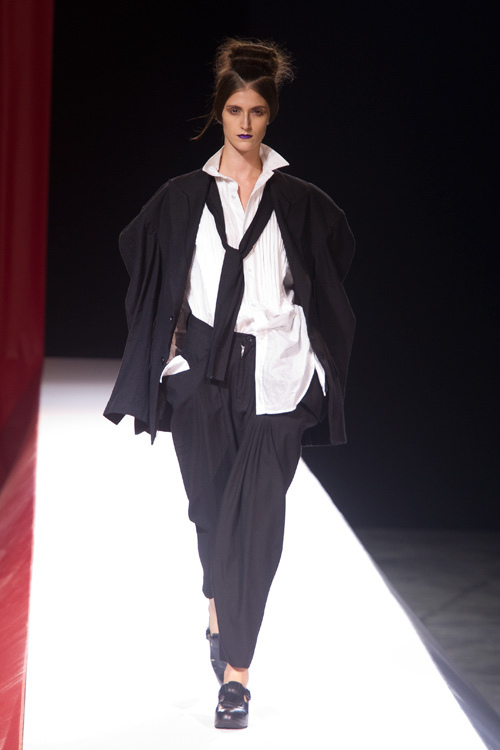 ヨウジヤマモト(Yohji Yamamoto) 2012年春夏ウィメンズコレクション シルエット - 写真37