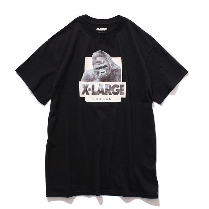 XLARGE‟イケメン”ゴリラ「シャバーニ」とコラボ - 大人＆キッズ用グラフィックTシャツ発売 | 写真