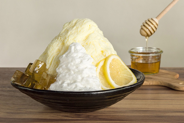 「ハニーミルクかき氷」