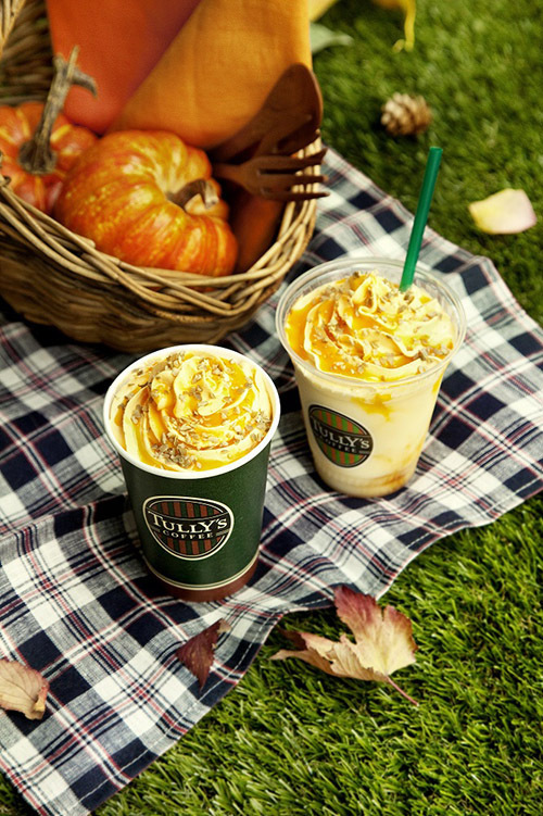 タリーズコーヒー(TULLY'S COFFEE) スイートパンプキンラテ＆スワークル｜写真1