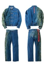 CUNE 16年秋冬コレクションを紹介 -沼やコンクリート、草原で “馬に引きずられた人” を再現｜写真28