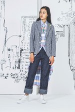 FWK バイ エンジニアド ガーメンツ 17年春夏コレクション - モノクロの世界に1輪の花が咲く｜写真5