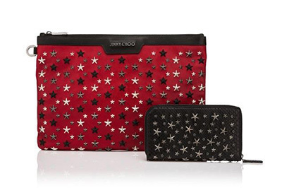 ジミー チュウのカスタムオーダー、スタースタッズバッグ＆ウォレットを自分好みに