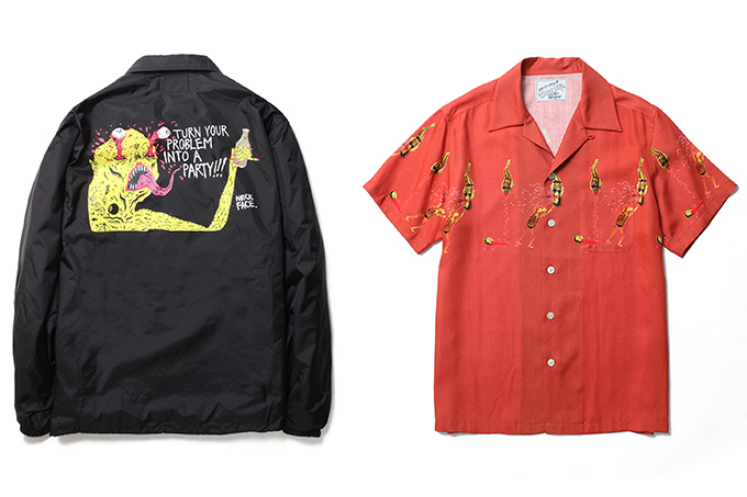 ワコマリアとグラフィティ・アーティストNECK FACEがコラボ、コーチ 