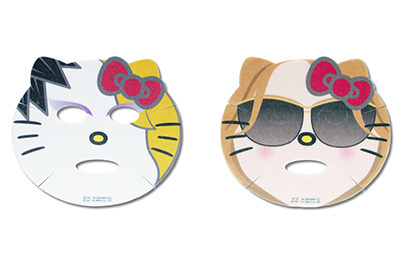 フェイスパック｜YOSHIKI×ハローキティ「ヨシキティ なりきりフェイスパック」発売 - ラベンダーとバラの香り