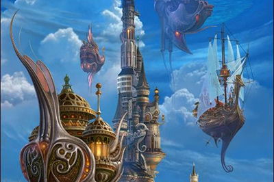 ファイナルファンタジー｜ファイナルファンタジーのアートを描く「内尾和正の世界展」名古屋で開催、緻密で幻想的な作品を披露