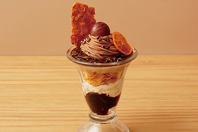 カフェ＆ブックス ビブリオテーク『モンブランフェア』