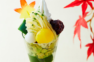 伊藤久右衛門「紅葉パフェ」