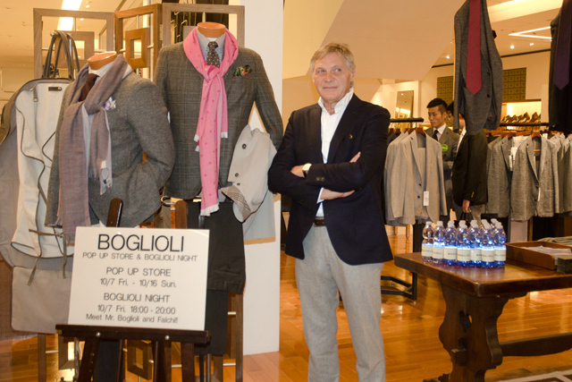 最上級のジャケットスタイルを提案するイタリアブランド、ボリオリの会長＆CEO来日スペシャルインタビュー