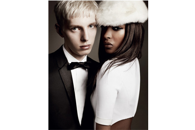 エディ・キャンベル｜ウィンターストームをシックに表現 - バーバリー2011年秋冬10月キャンペーン広告