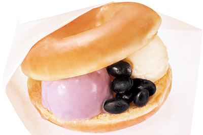 「ムラサキイモ＆バニラ with 黒豆」