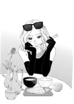 いつかティファニーで朝食を　原画 61Y0TYrv67L._SY200_QL15_.jpg