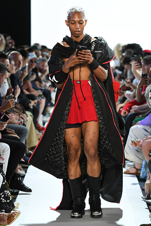 フッド バイ エアー 2017年春夏｜male ケープ