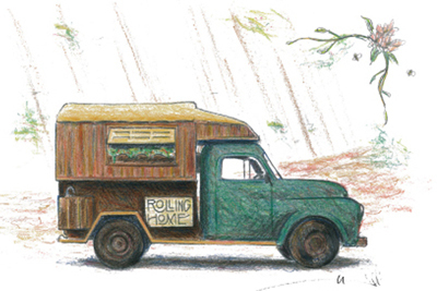 ポラロイド｜「ROLLING HOME」の期間限定ショップ イン ショップが渋谷PARCO Part 1内 「Lui's TOKYO」にオープン- 熊谷隆志氏との限定コラボTシャツも発売