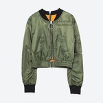 iiiii46　ZARA ボンバージャケット　スカジャンS iiiii46様専用 ZARA ボンバージャケット スカジャンS - メルカリ